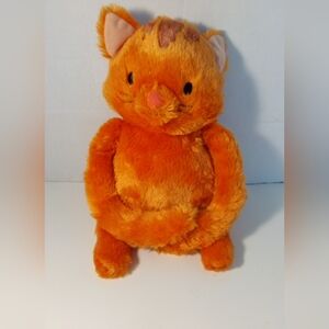 Rare HTF Hallmark Orange Kitty Cat With Hidden Pocket Plush